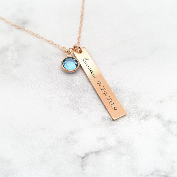 Bar Name Pendant