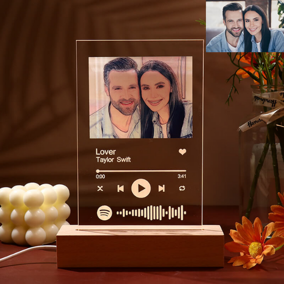 Spotify Customised Night Lamp