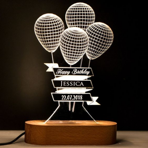 Birthday Customized Night Lamp