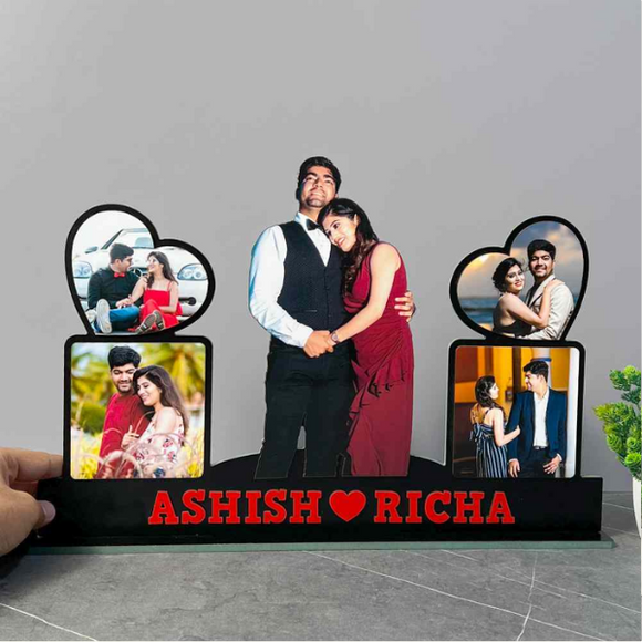 Grand Photo Art With 5 Images and Text