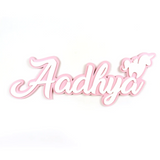 Two Layer Unicorn Name Plate