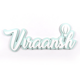 Two Layer Airballoon Name Plate