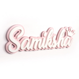 Two Layer Crown Name Plate