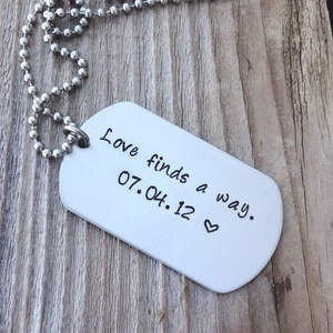 Mens Message Tag