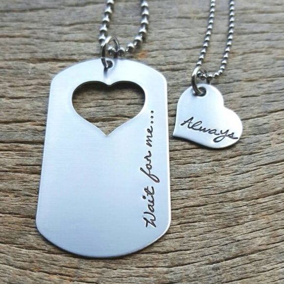 Mens Love Name Tag