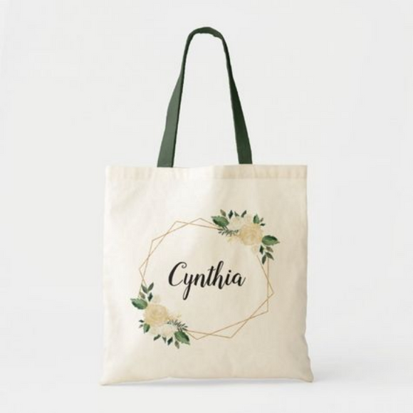 Fiora Name Tote Bag
