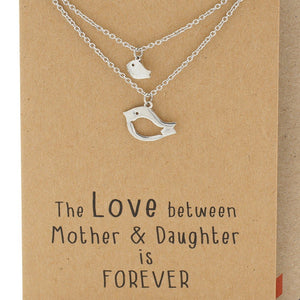 Birds Mother Daughter Pendant