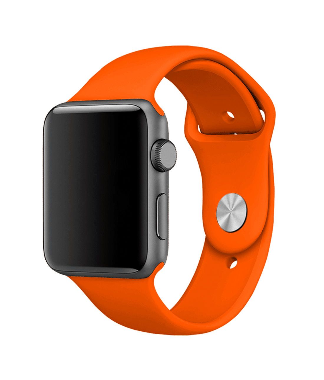 Neon Orange Apple watch Strap (42-44 MM)